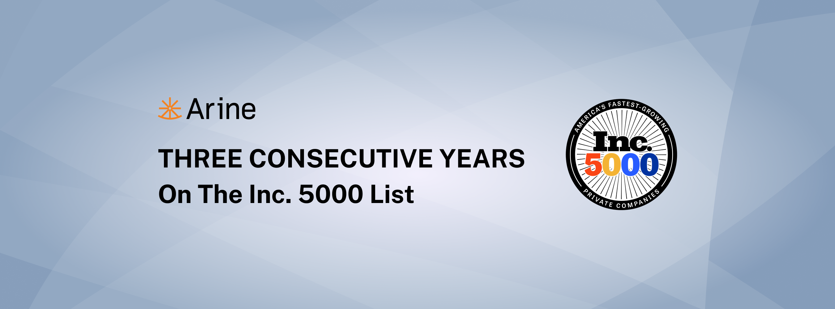 Arine Earns Third Consecutive Inc. 5000 Recognition as Demand for Medication AI Accelerates